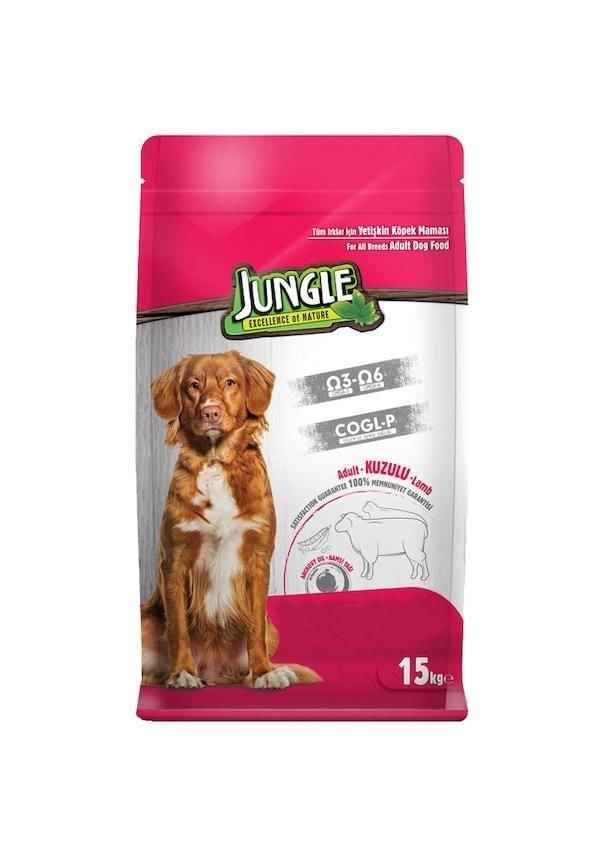 Jungle Kuzu Etli Yetişkin Köpek Maması 15 Kg