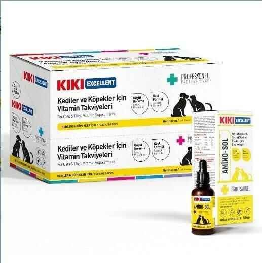 Kiki Excellent Kedi & Köpek Amino-Sol 50 Ml