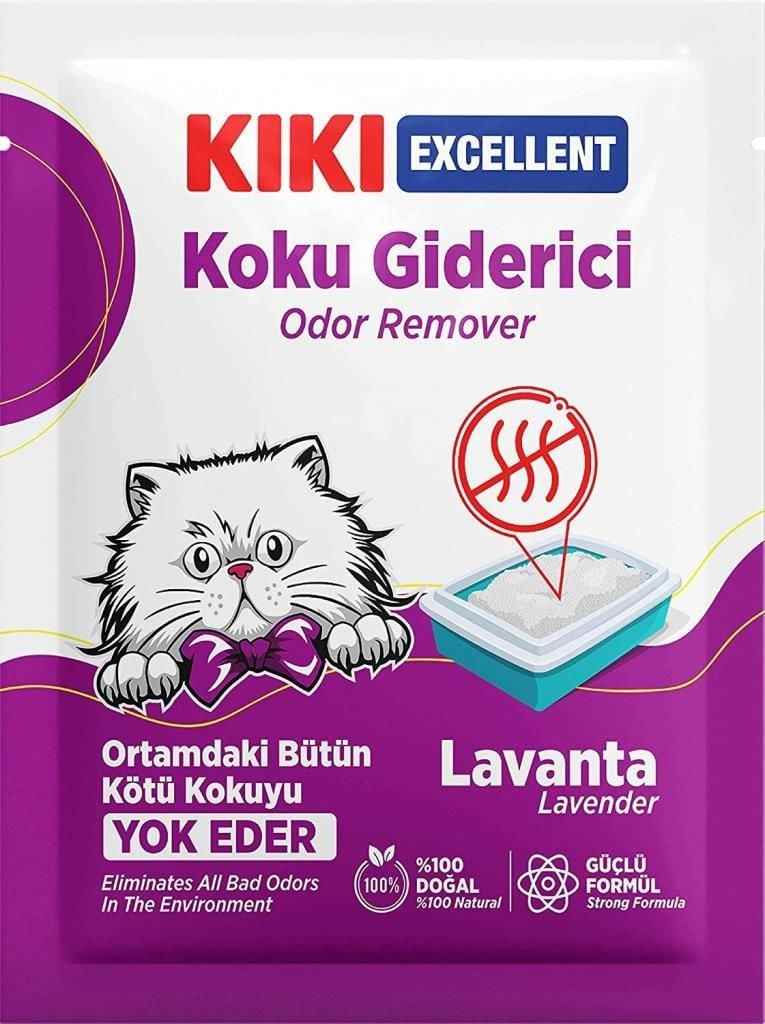 Kiki Excellent Kedi Kumu Koku Giderici -Lavanta Kokulu 25 Gr.