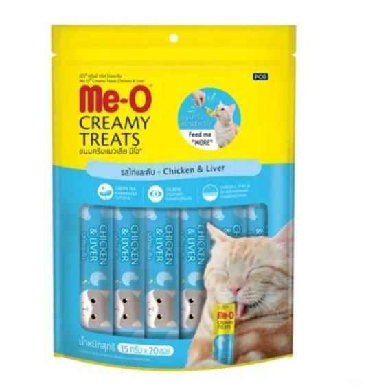 Meo Creamy Tavuk & Ciğer Kedi Ödülü 20x15 Gr