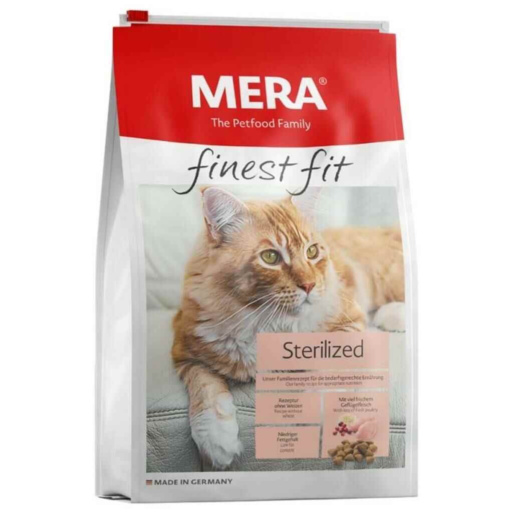 Mera Sterilised Tavuklu Kısırlaştırılmış Kedi Maması 10 KG