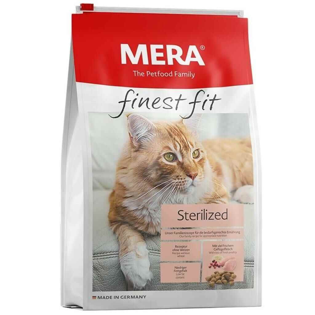 Mera Finest Fit Sterilised Tavuklu Kısırlaştırılmış Kedi Maması 4 Kg