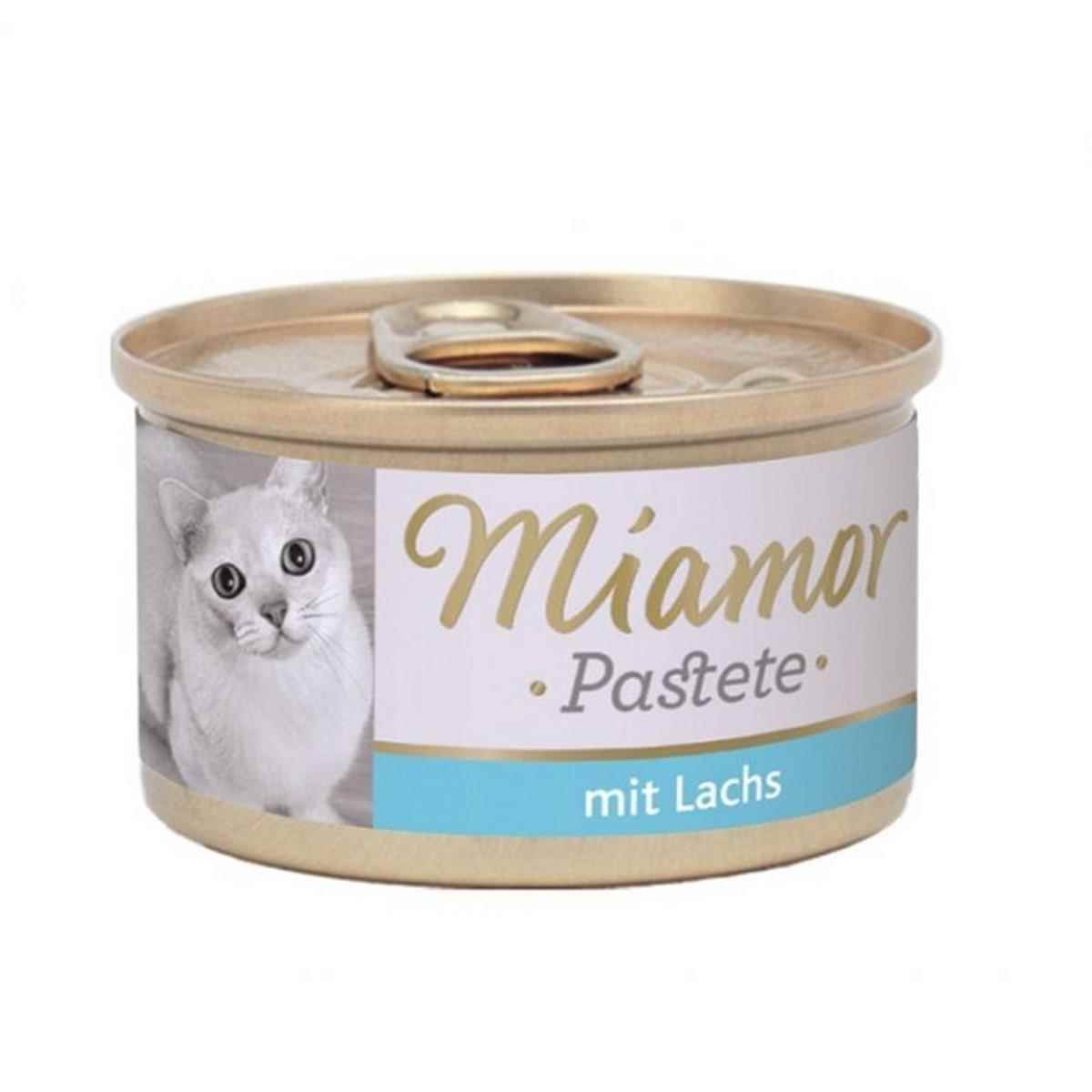 Miamor Pastete Somonlu Yetişkin Konserve Kedi Maması 85 Gr