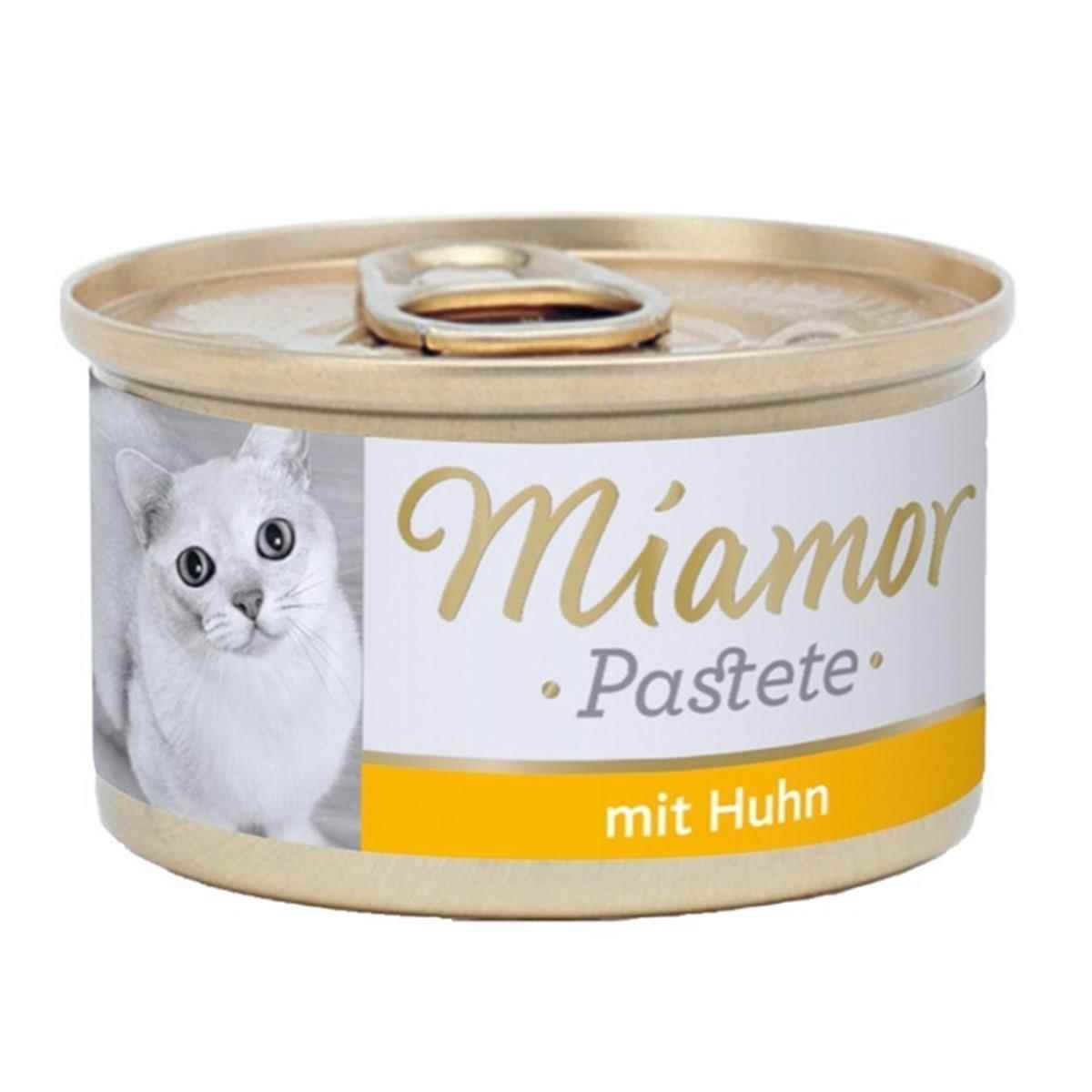 Miamor Pastete Tavuklu Yetişkin Konserve Kedi Maması 85 Gr