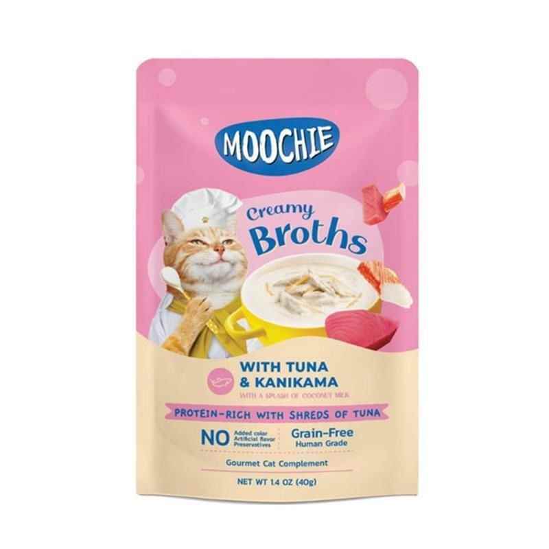 MOOCHIE Ton Balıklı ve Kanikamalı Kedi Çorbası 40gr