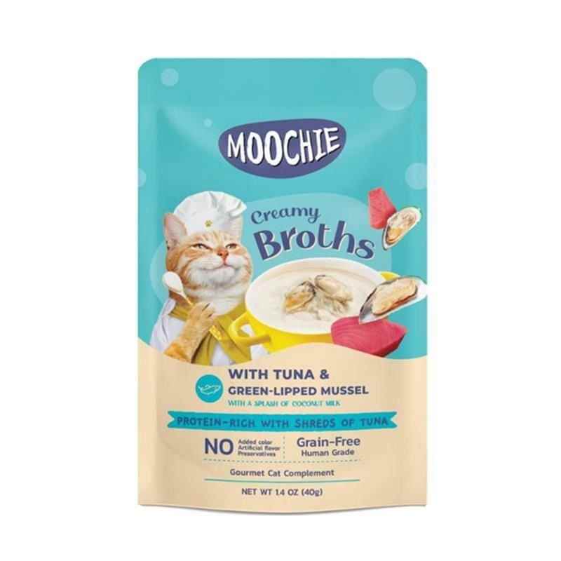 MOOCHIE Ton Balıklı ve Midyeli Kedi Çorbası 40gr