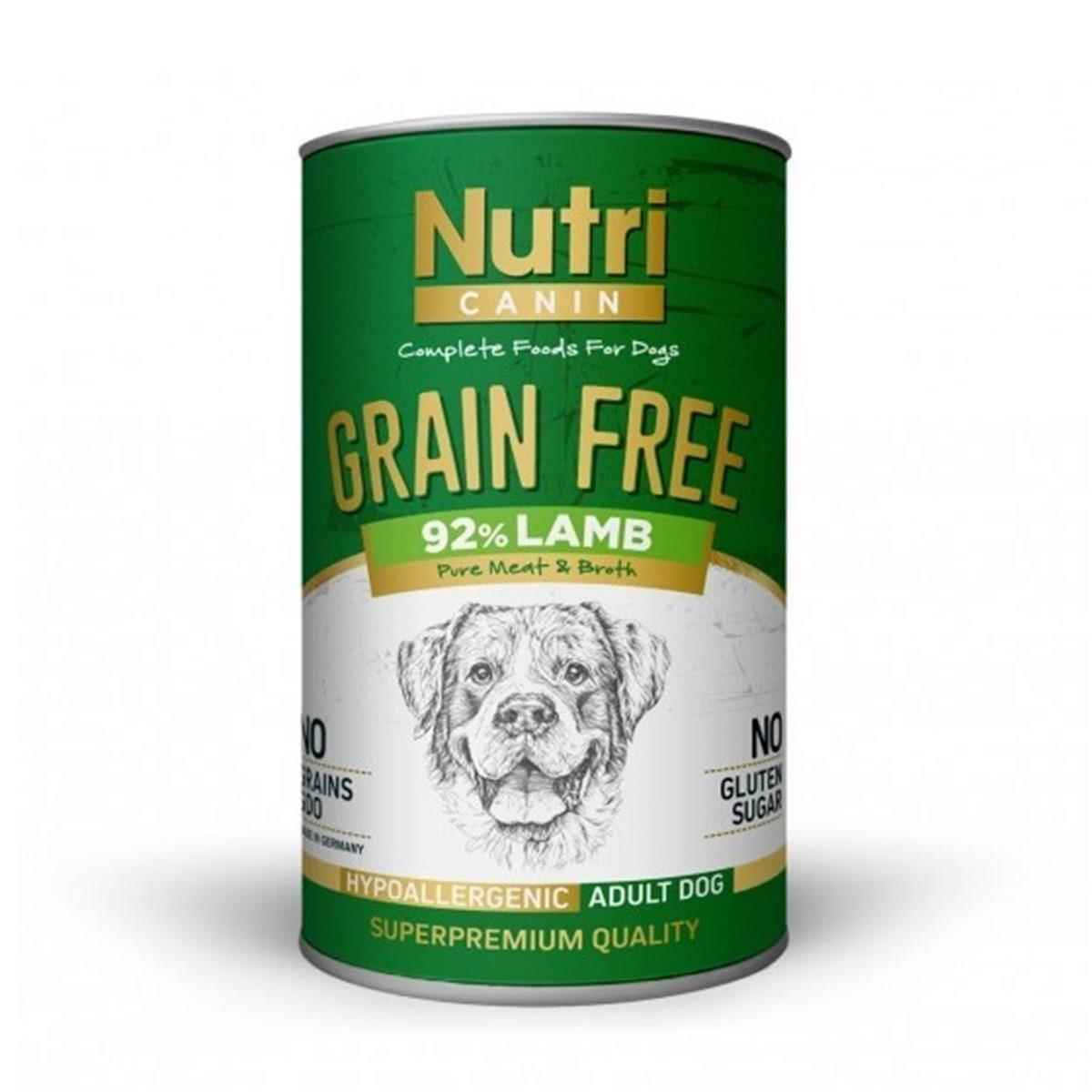 Nutri Canin Kuzulu Patatesli Köpek Konservesi 400gr