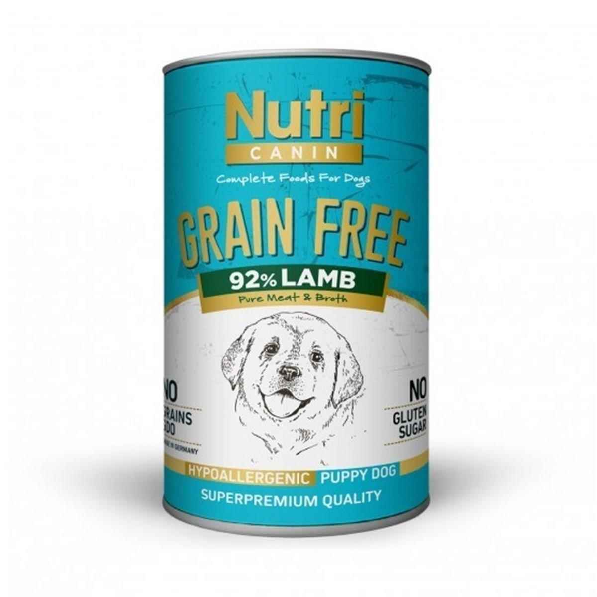 Nutri Canin Puppy Kuzulu Patatesli Yavru Köpek Konservesi 400gr