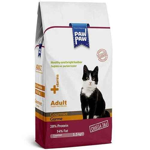 Paw Paw Gurme Yetişkin  Kedi Maması 15 Kg