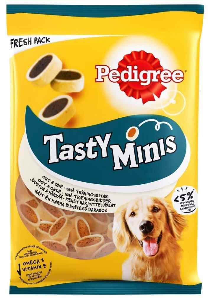 Pedigree Tasty Minis Sığır Etli ve Peynirli Köpek Ödül Maması 140gr