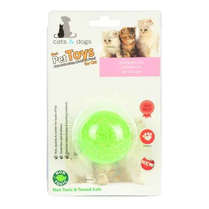 Pet Toys Kedi Oyun Topu Zilli Tekli