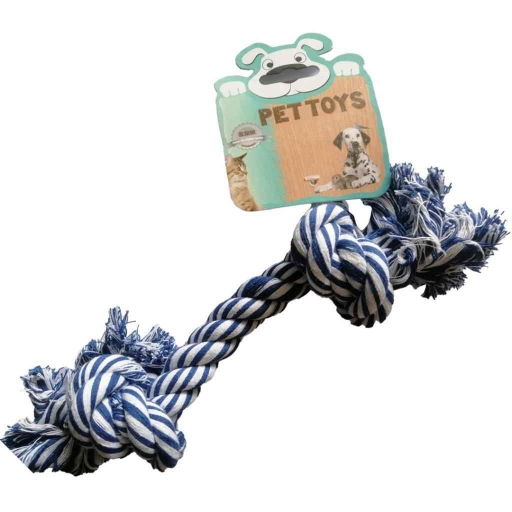 Pet Toys Halat İlet Yapılmış Top Diş İpi 25 Cm