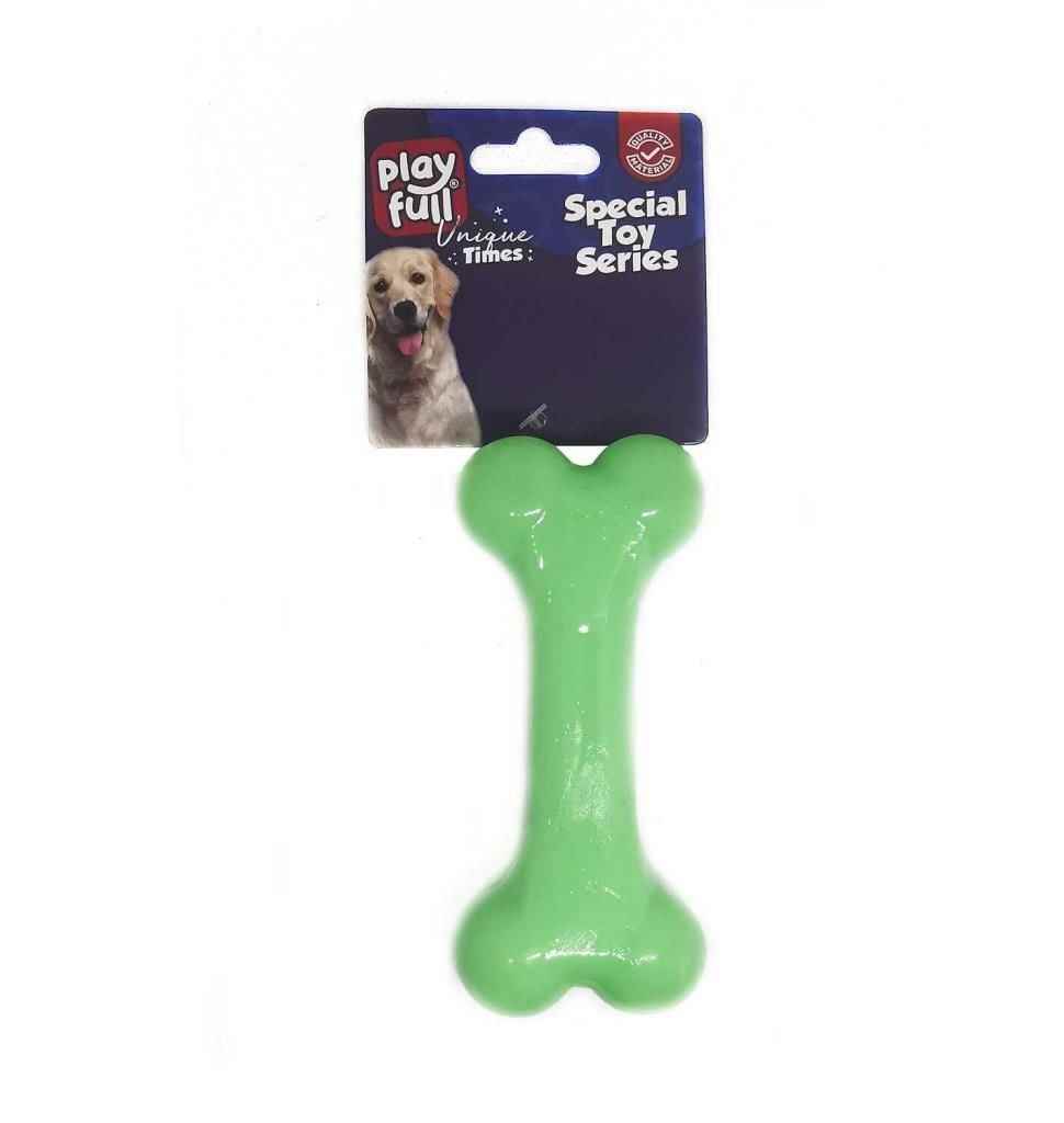 Playfull Kemik Şeklinde Köpek Oyuncağı 11x5 Cm