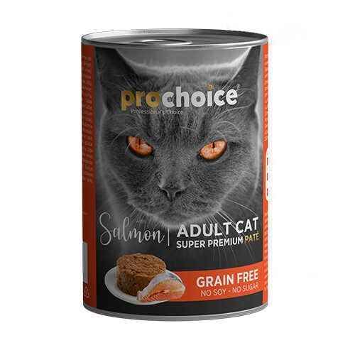 Pro Choice Adult Somonlu Yetişkin Kedi Konservesi 400 Gr