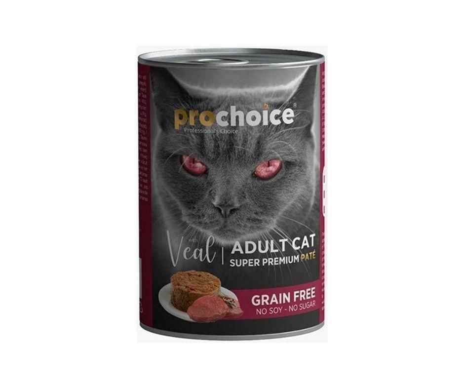 Pro Choice Dana Etli Yetişkin Kedi Konservesi 400 Gr