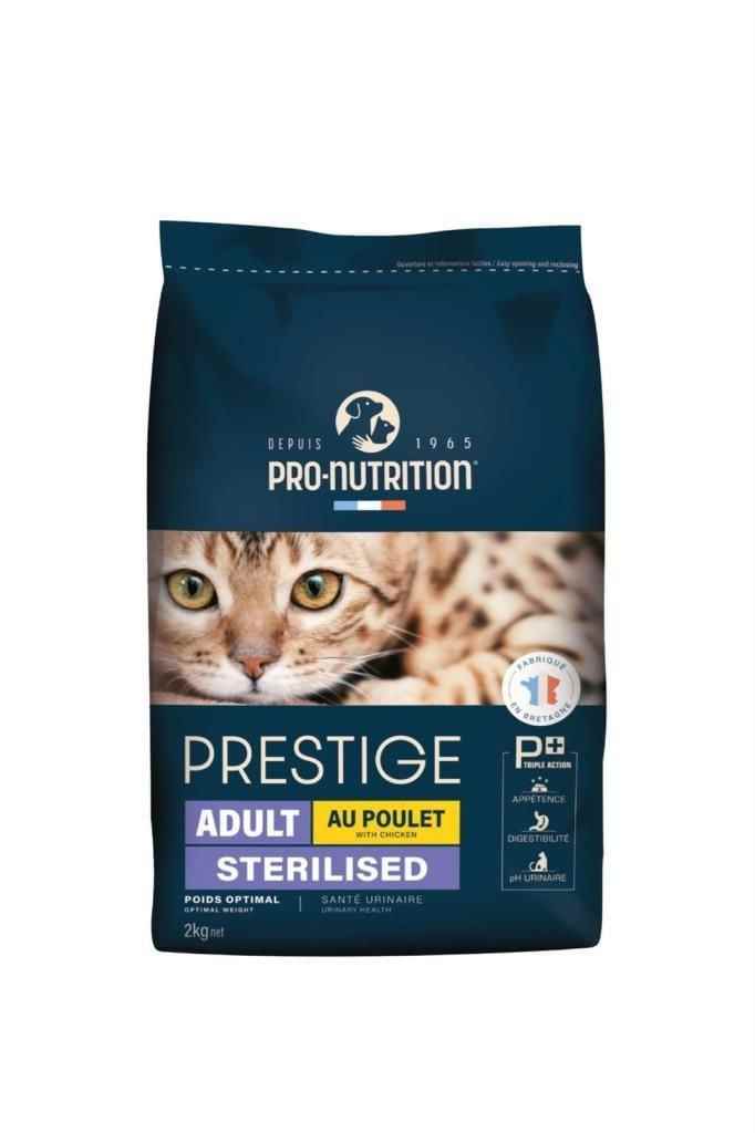 Pro Nutrition Prestige Sterilised Yetişkin Tavuklu Kedi Maması 2 Kg