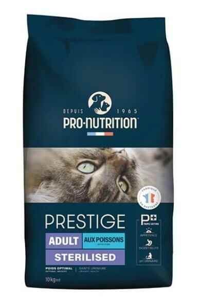 Pro Nutrition Prestige Yetişkin Kısırlaştırılmış Somonlu ve Morina Balıklı Kedi Maması 10 Kg