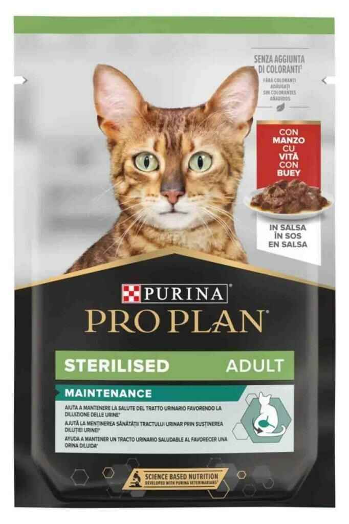 Pro Plan Pouch Delicate Biftekli Kedi Konservesi 85gr