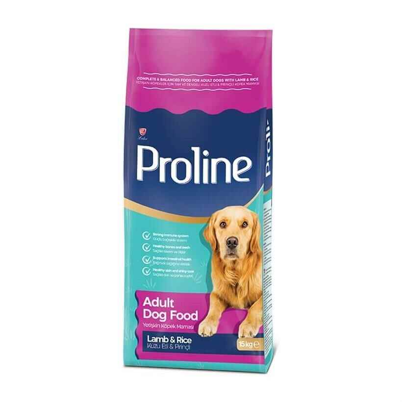 Proline Kuzu Etli ve Pirinçli Yetişkin Köpek Maması 15 Kg