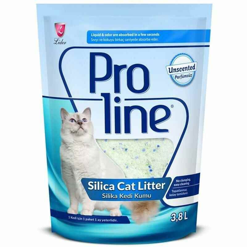 Proline Silika Kedi Kumu 3,8 lt