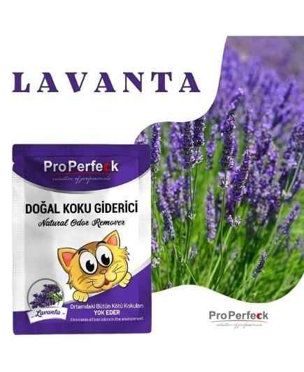 Properfeck Kedi Kumu Koku Giderici Lavanta Özlü 25 Gr