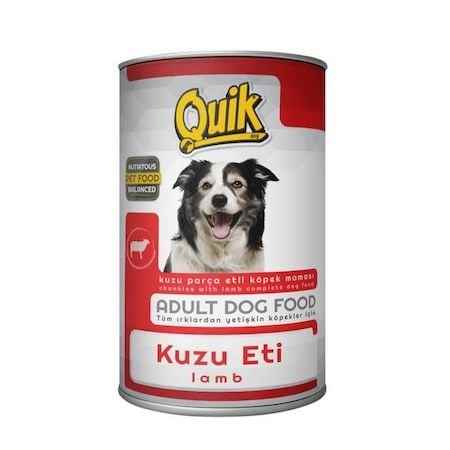 Quik Kuzu Etli Köpek Konservesi 415 Gr