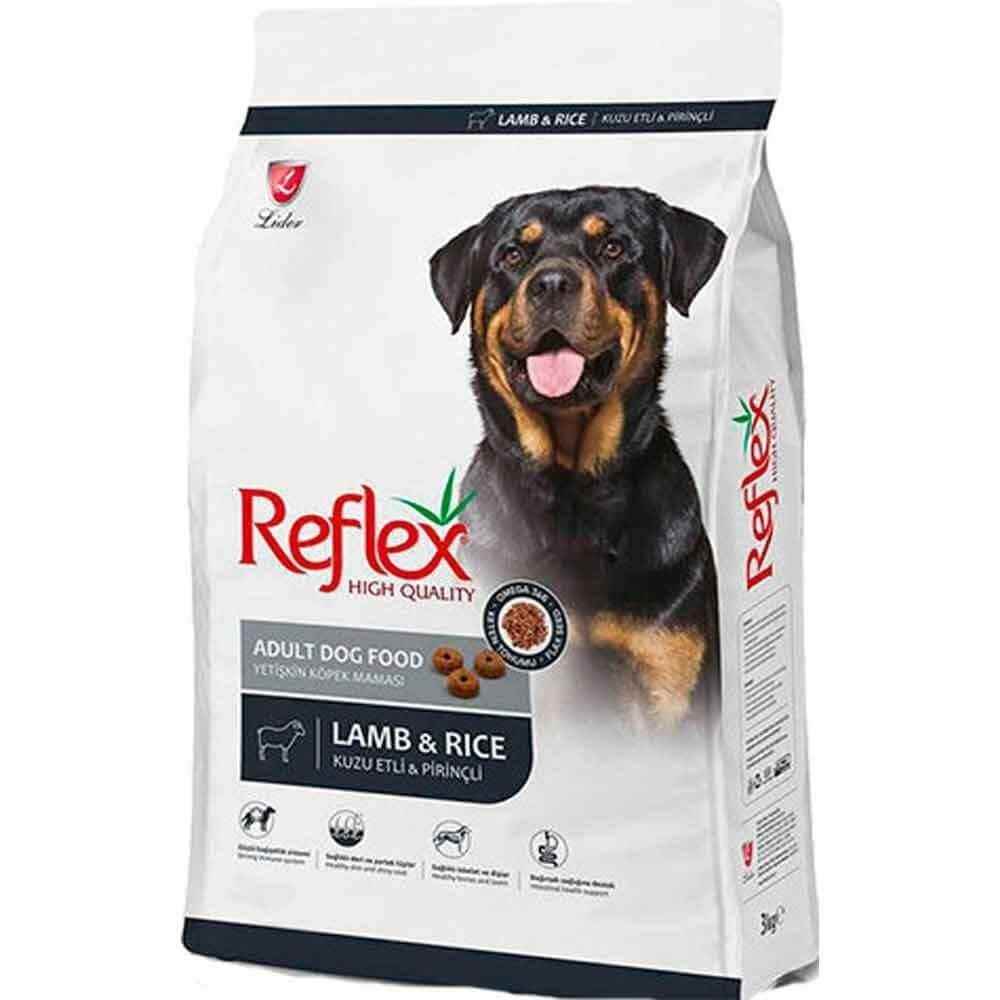 Reflex Kuzulu Pirinçli Yetişkin Köpek Maması 15kg