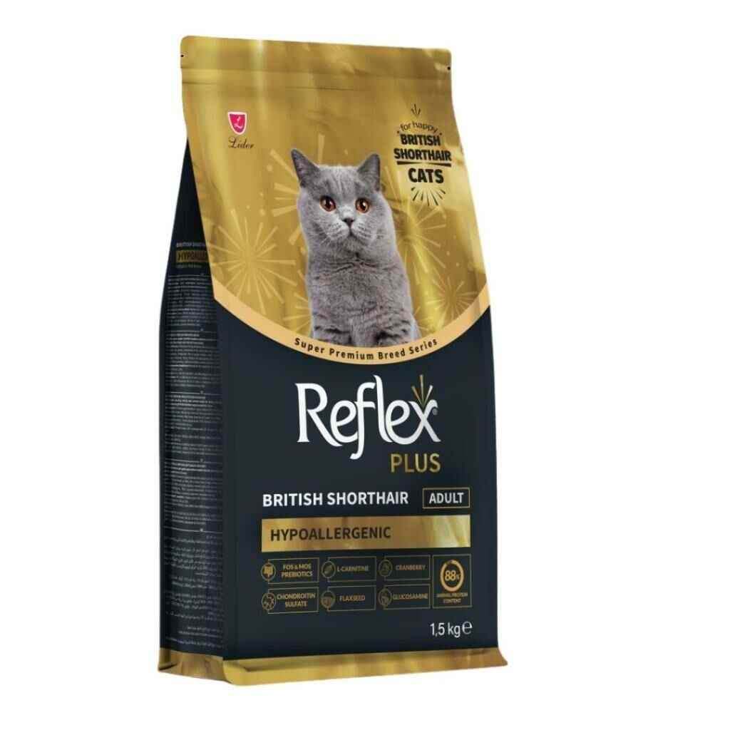 Reflex Plus British Shorthair Yetiskin Kedi Mamasi 1,5 Kg