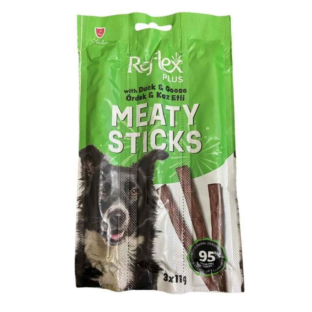 Reflex Plus Ördek Ve Kaz Etli Çubuk Yetişkin Köpek Ödülü 3*11gr