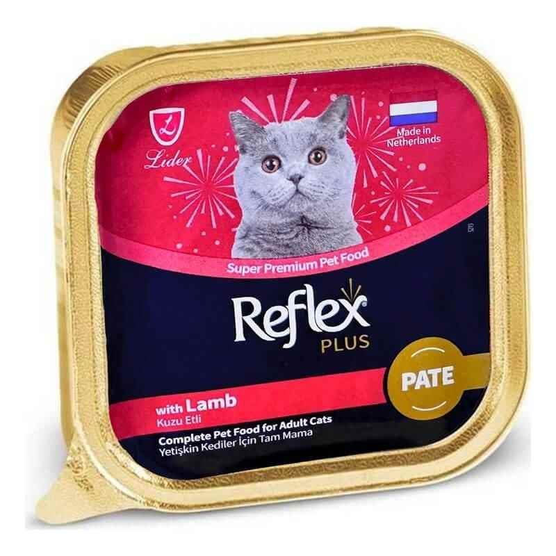 Reflex Plus Pate Kuzu Etli Kedi Konservesi 85 Gr