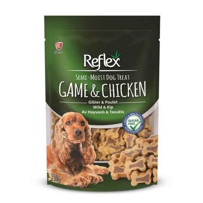 Reflex Semi-Moist Av Hayvanlı Tavuklu Köpek Ödülü 150 Gr