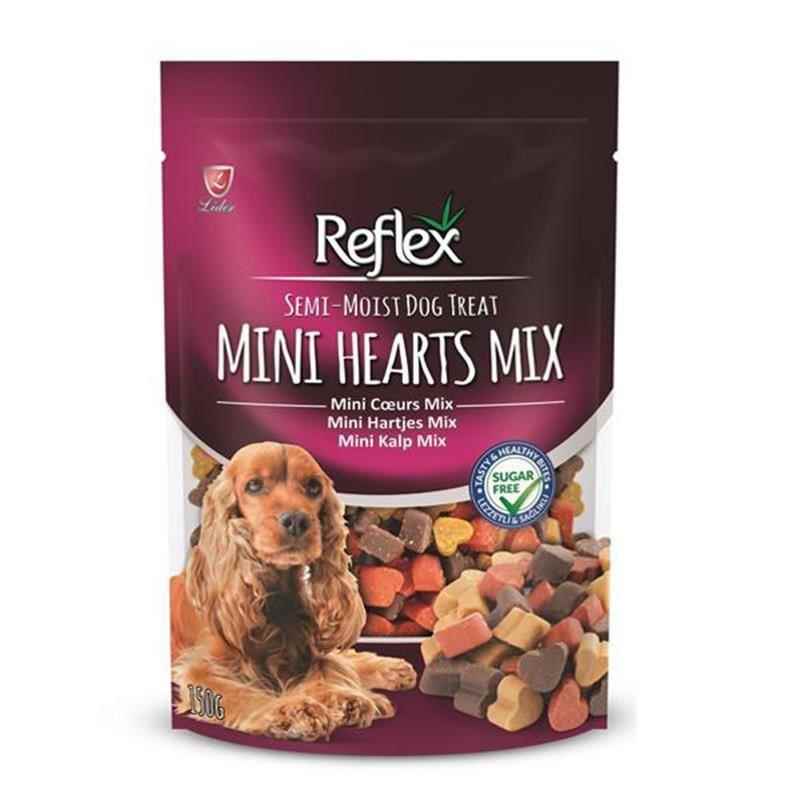 Reflex Semi-Moist Mini Mix Kalp Köpek Ödülü 150 Gr