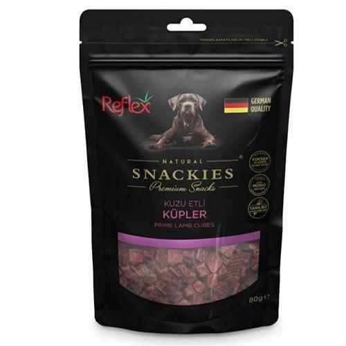 Reflex Snackies Kuzu Etli Küp Köpek Ödülü 80 Gr