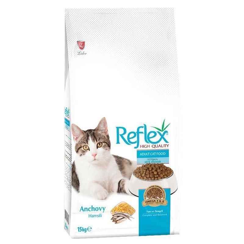 Reflex Somonlu ve Hamsili Yetişkin Kedi Maması 15kg