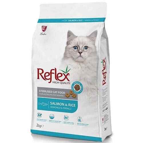 Reflex Somonlu ve Pirinçli Kısırlaştırılmış Kedi Maması 2 kg