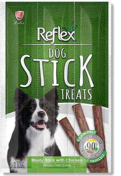 Reflex Tavuk Etli Köpek Ödül Çubuğu 3 x 11 Gr