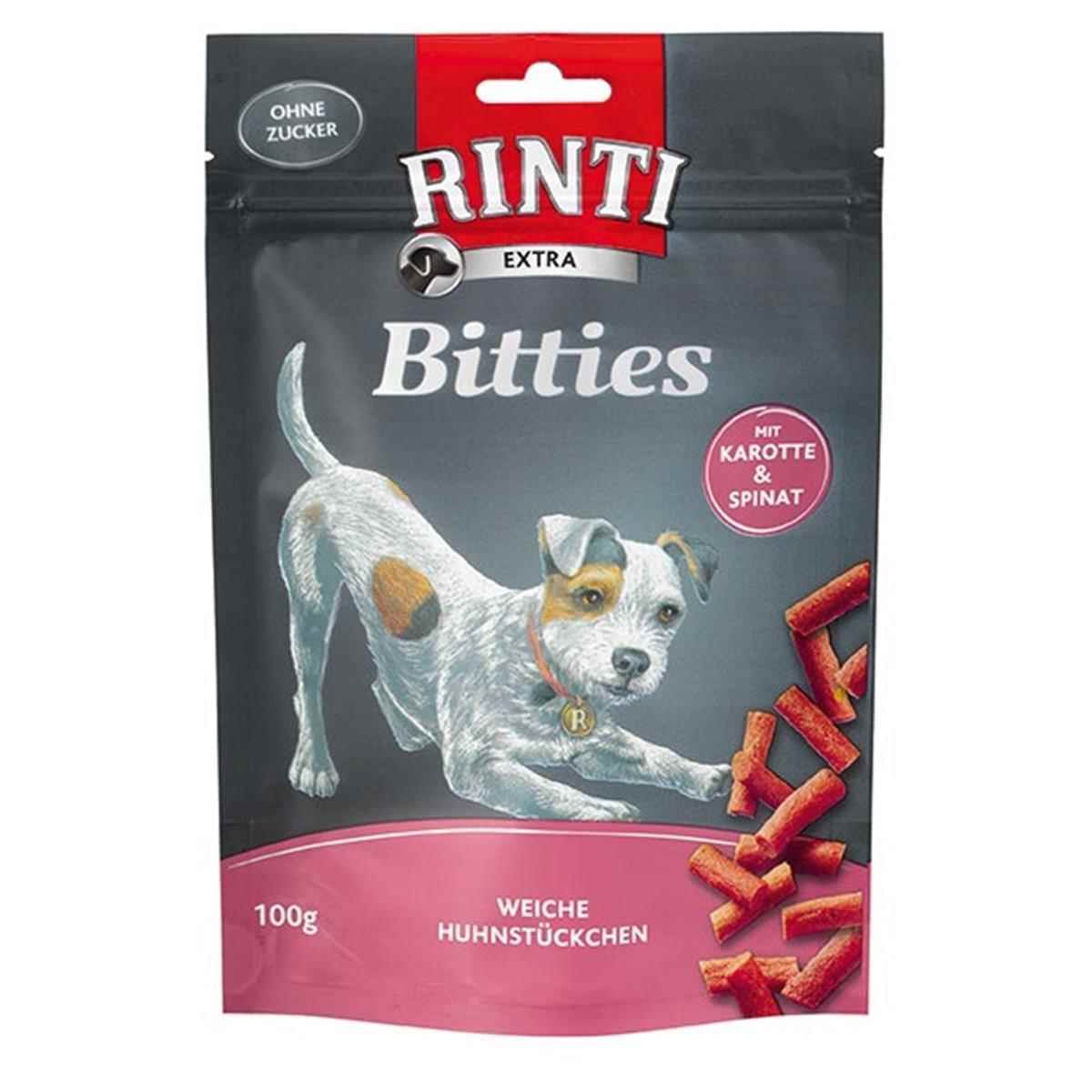 Rinti Bitties Havuçlu Ispanaklı Köpek Ödülü 100 Gr