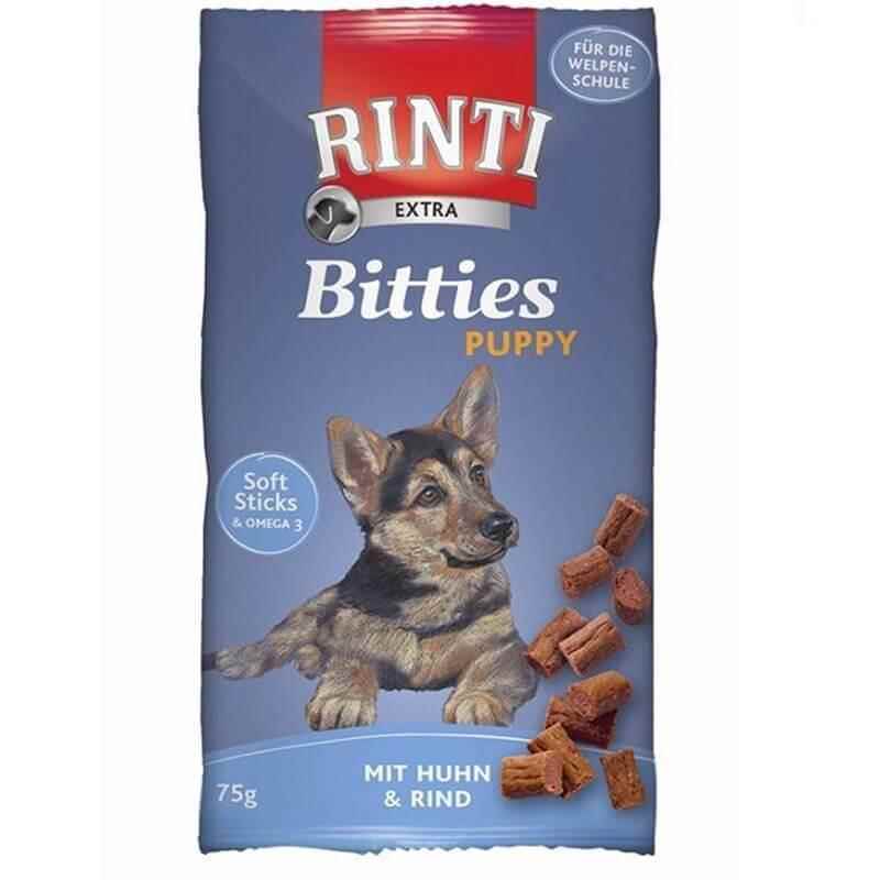 Rinti Extra Tavuk ve Sığır Etli Yavru Köpek Ödül 75 Gr.