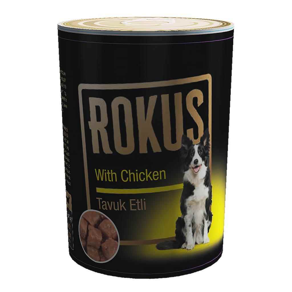 Rokus Tavuklu Yetişkin Köpek Konservesi 410 gr