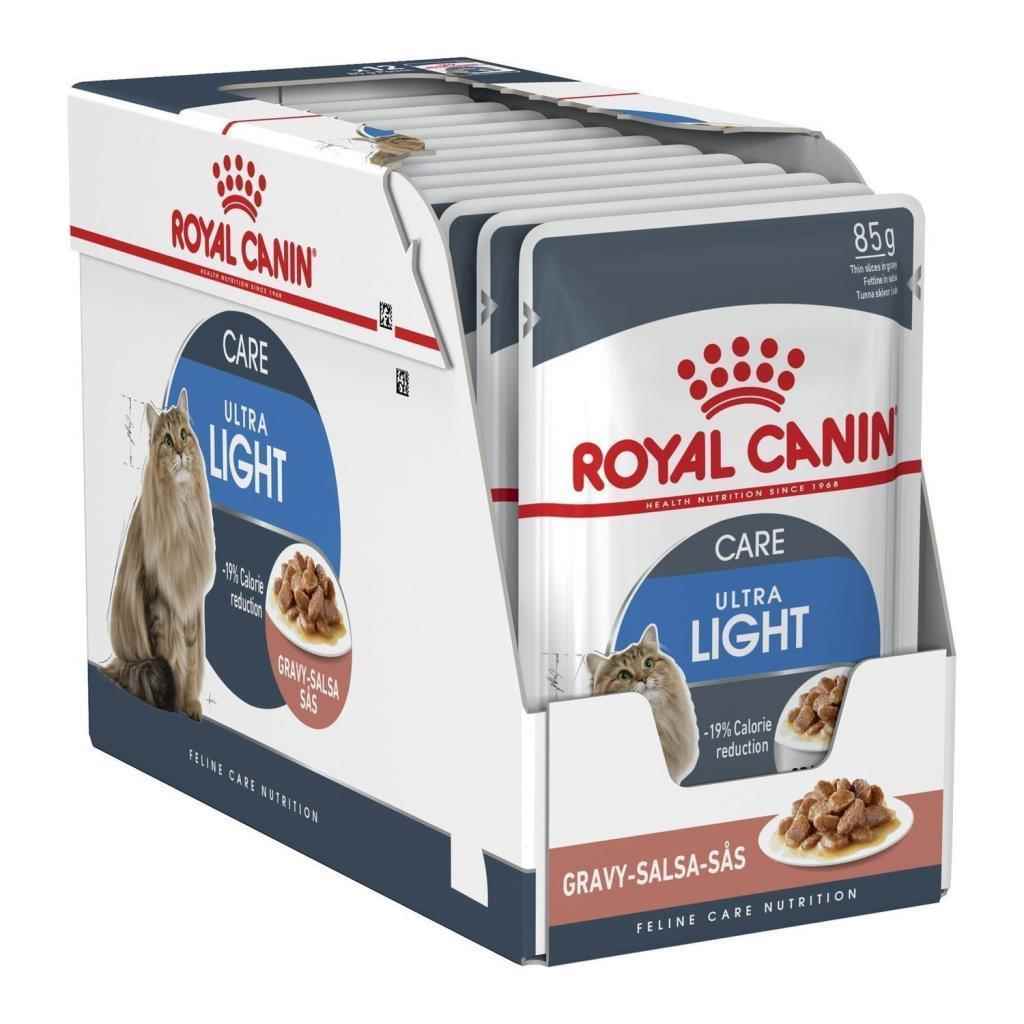 Royal Canin Ultra Light Yetişkin Kedi Maması 85 Gr (12 Adet)