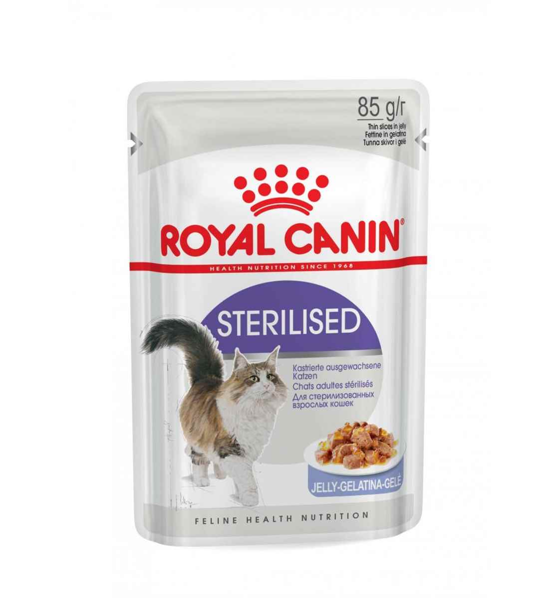 Royal Canin Jelly Sterilised Kısırlaştırılmış Yaş Kedi Maması 85 Gr