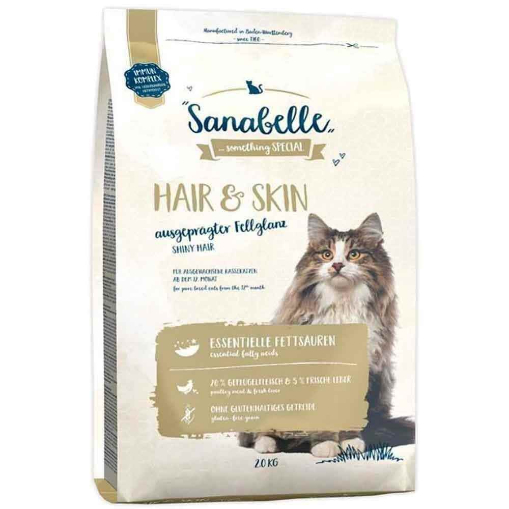 Sanabelle Hair&Skin Deri Ve Tüy Sağlığı Için Yetişkin Kedi Maması 2 Kg