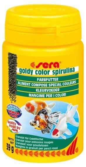 Sera Goldy Color Spirulina Balık Yemi 100ml 39gr