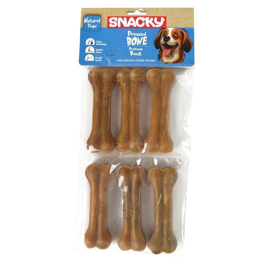 Snacky Natural Köpek Çiğneme Kemiği 10 cm 6'lı