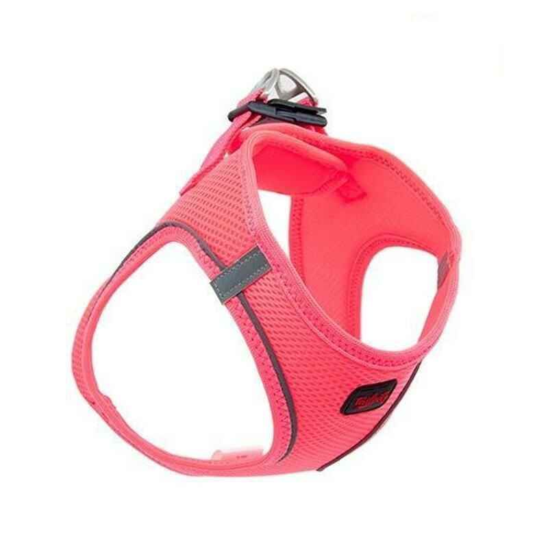 Tailpetz Air Mesh Harness GöğüsTasması Neon Pembe XS