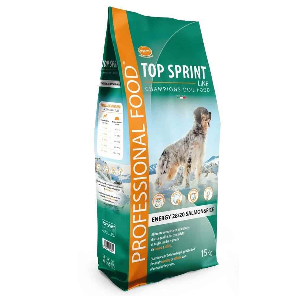 Top Sprint Energy Somonlu Yetişkin Köpek Maması 15 Kg