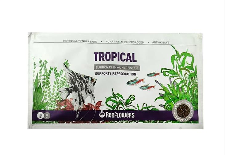 ReeFlowers Tropical Balık Yemi 15gr