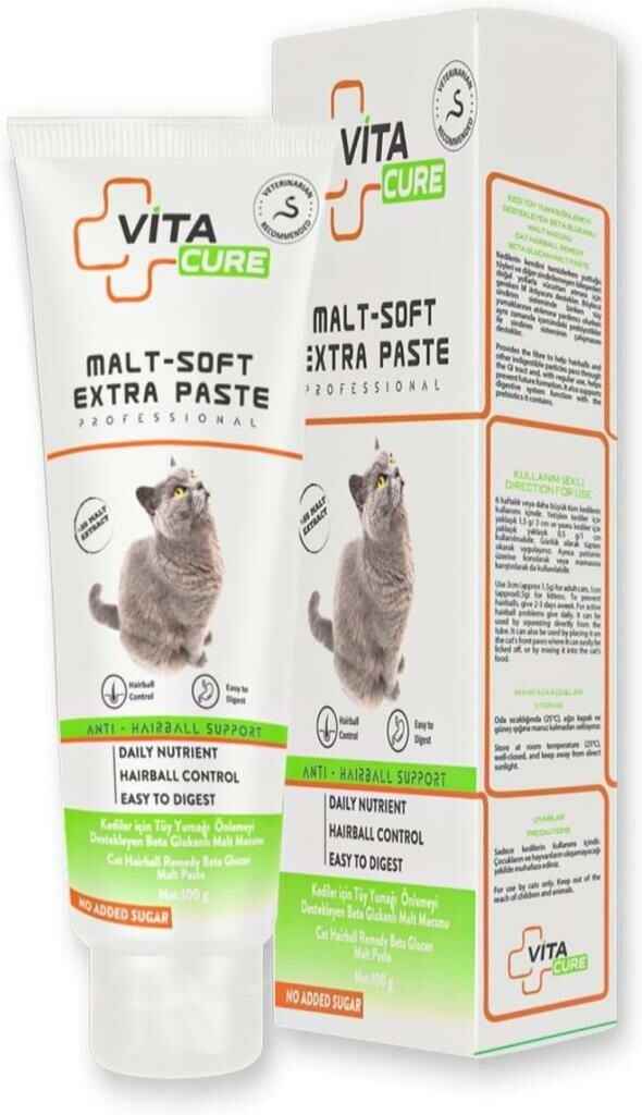 Vitacure Malt-Soft Extra Paste Tüy Yumağı Önleyici Macun 30 Gr