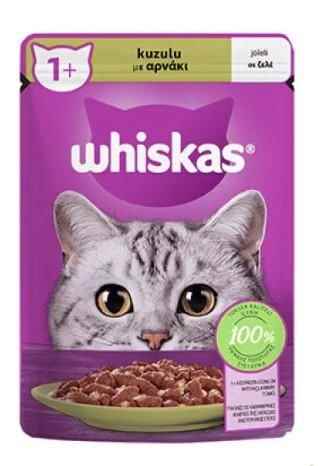 Whiskas Pouch Jöle İçinde Kuzulu Yetişkin Kedi Konservesi 85gr