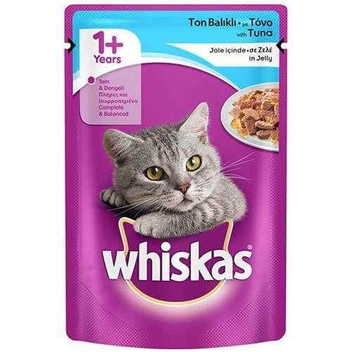 Whiskas Pouch Jöleli Ton Balıklı Kedi Maması 100 Gr